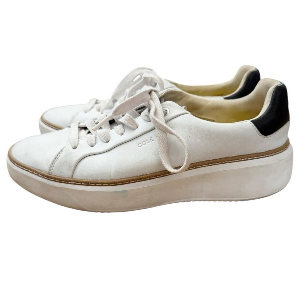 Cole Haan Women's GrandPrø TopSpin Sneakers White W22707 7B